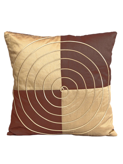 Gold & Brown Set of 5 Cushion Covers