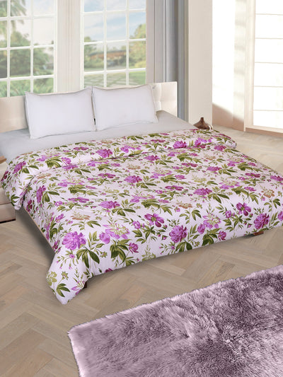 Green & Purple AC Room 200 GSM Comforter