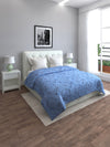 Romee Blue Ethnic Motifs Patterned 250 Gsm Reversible Ac Comforter