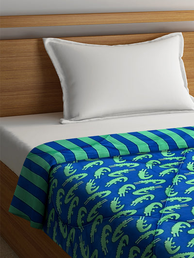Blue & Green AC Room 250 GSM Comforter