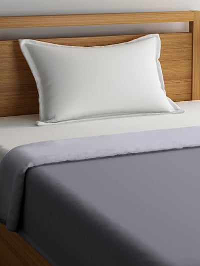 Grey & Sliver Cotton Double Bed Dohar