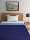 Navy Blue & Blue Cotton Double Bed Dohar