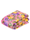 Romee Pink Floral Patterned 210 Gsm Reversible Ac Comforter