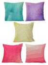 Multicolor Set of 5 Cushion Covers