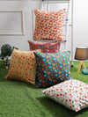 Multicolor Set of 5 Cushion Covers