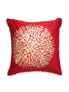 ROMEE Red Abstract Printed Cushion Covers Set of 5