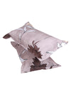 ROMEE Beige Floral 150 TC King Bedsheet with 2 Pillow Covers