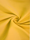 ROMEE Yellow Solid 150 TC King Bedsheet with 2 Pillow Covers