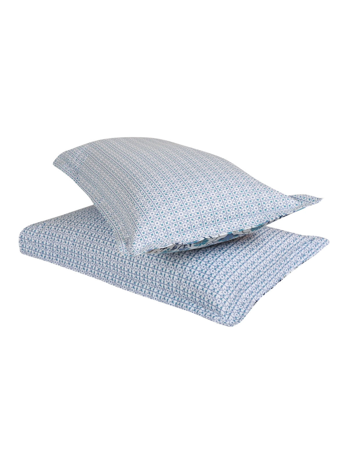 Blue 160 TC Bedsheet with 2 Pillow Covers