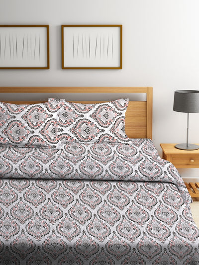 Grey 200 GSM Bedding Set with Comforter