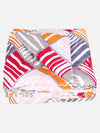 Multicolor 6 Pcs Check Patterned 210 GSM Bedding Set