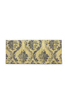 Yellow & Grey Microfiber Bed Runner