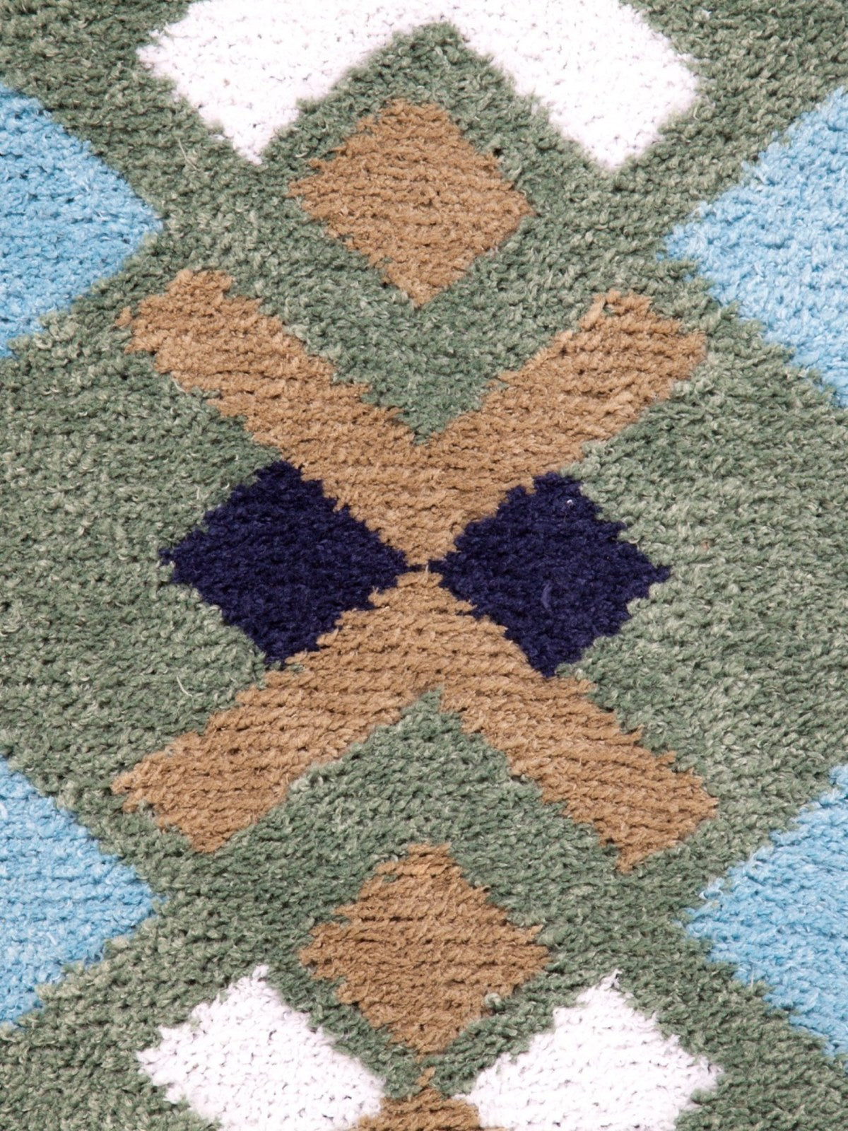 Multicolour Microfiber Bed Runner