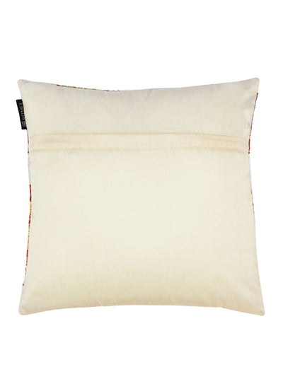 Soft Velvet Elephant Animal Print Throw Pillow/Cushion Covers Set of 5, 16x16 inches - Multicolor