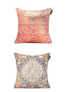 ROMEE Multicolor Ethnic Motifs Printed Cushion Covers Set of 2