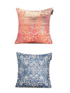 ROMEE Multicolor Ethnic Motifs Printed Cushion Covers Set of 2