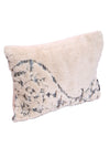 Cream & Blue Set of 2 Cushion Covers