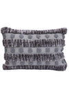 Grey Set of 2 Cushion Covers