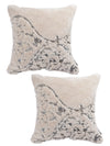 Beige Set of 2 Cushion Covers