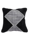 ROMEE Black ZigZag Printed Cushion Covers Set of 2