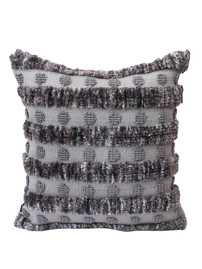 Grey Set of 2 Cushion Covers