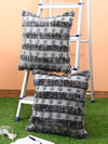 Grey Set of 2 Cushion Covers