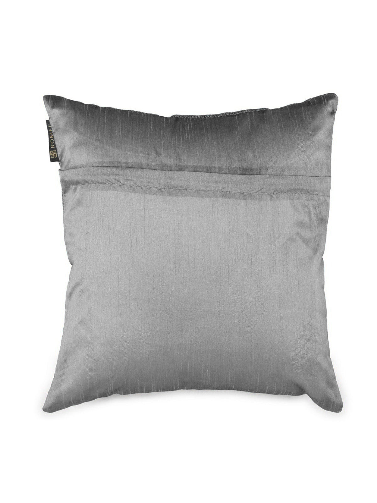 Silver Set of 5 Cushion Covers