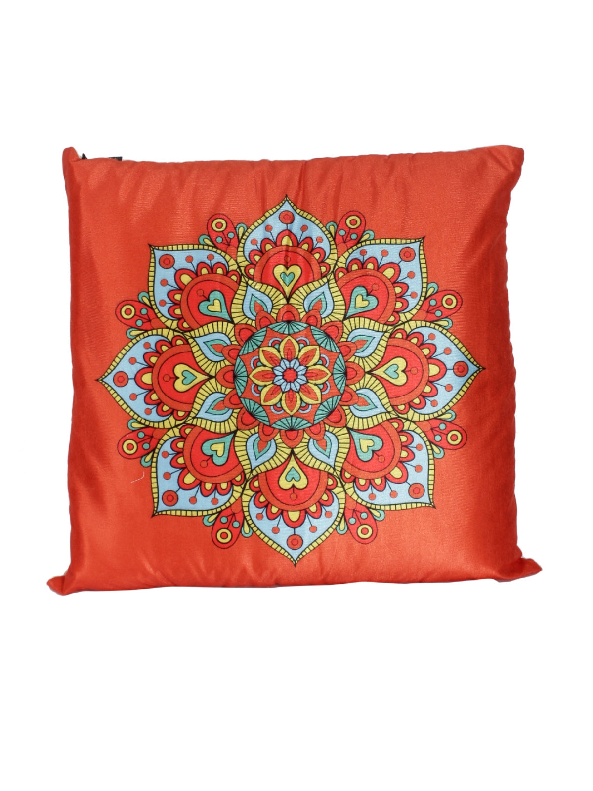 Red and Orange Set of 2 Cushion Covers 24x24 Inch