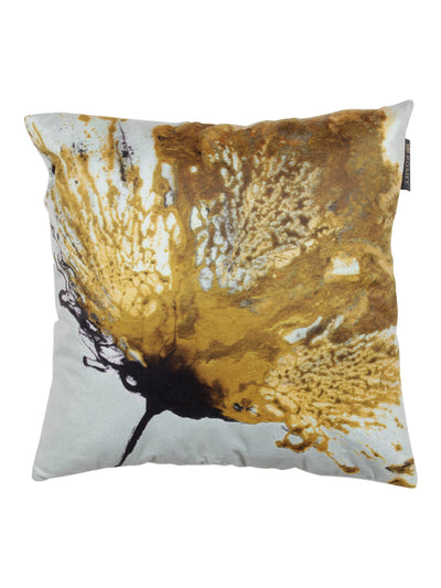 Polyester Velvet Fabric Abstract Cushion Cover 16x16 Set of 6 - Multicolor