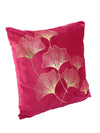 Pink & Gold Set of 5 Polyester 16 Inch x 16 Inch Cushion Covers