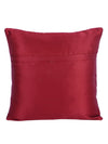 Maroon Set of 3 Polyester 16 Inch x 16 Inch Cushion Covers