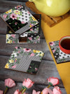 Green Set of 6-Piece Coaster