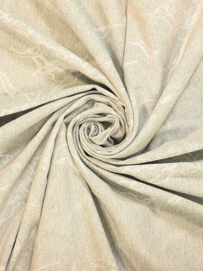 Romee Beige & Khaki Polycotton Set of 2 Curtain Door Curtains