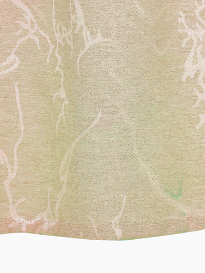 Romee Beige & Khaki Polycotton Set of 2 Curtain Door Curtains