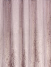 Romee Silver Solid Patterned Set of 2 Door Curtains