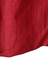 Romee Red Solid Patterned Set of 2 Door Curtains