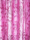 Romee Purple Leafy Patterned Set of 2 Door Curtains