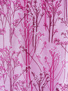 Romee Purple Leafy Patterned Set of 2 Door Curtains