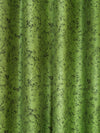 Romee Green Texture Patterned Set of 2 Door Curtains