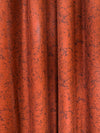 Romee Brown Texture Patterned Set of 2 Door Curtains