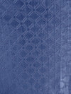 Romee Royal Blue Geometric Patterned Set of 2 Long Door Curtains