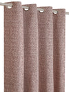 Romee Beige Beige Set of 1 Door Curtains