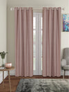 Romee Beige Beige Set of 1 Door Curtains