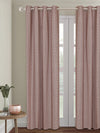 Romee Beige Beige Set of 1 Door Curtains