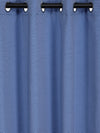 Romee Blue Blue Set of 2 Door Curtains