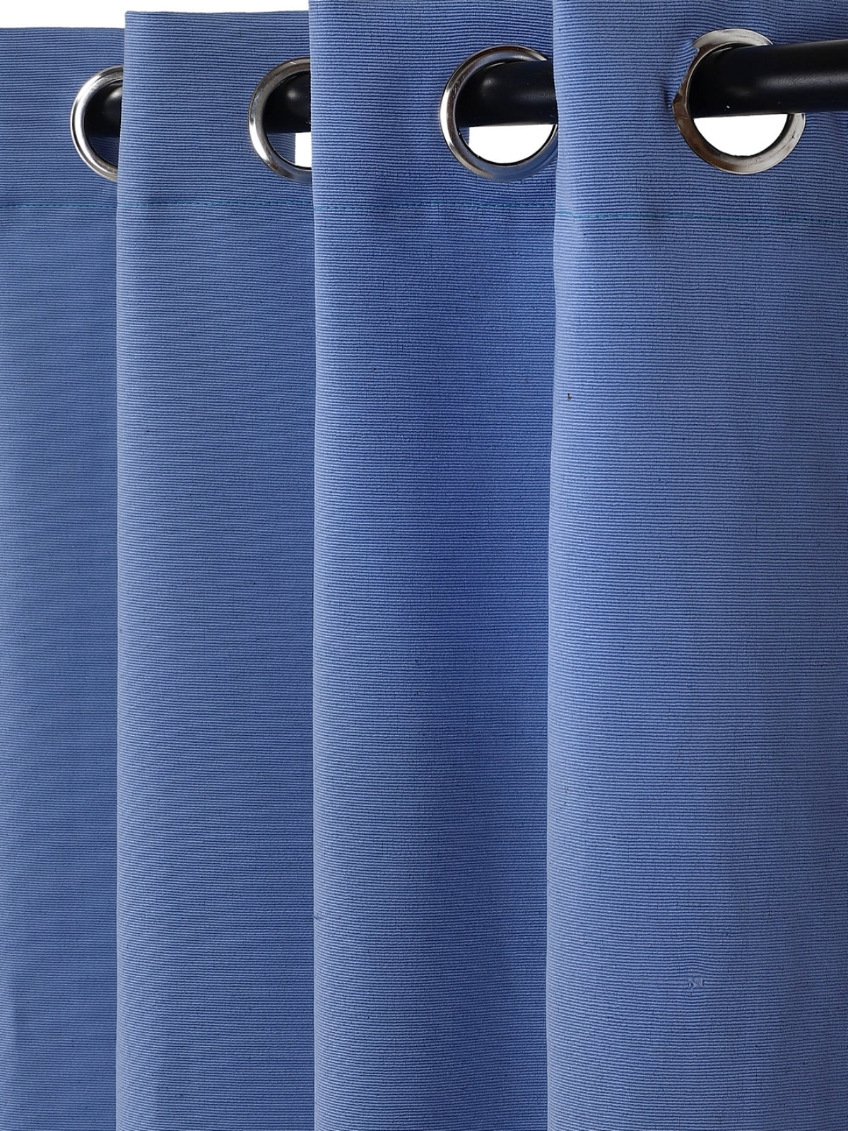 Romee Blue Blue Set of 2 Door Curtains