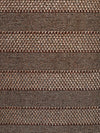 Romee Brown Striped Patterned Set of 2 Door Curtains