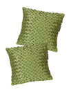 ROMEE Green Geometric Printed Cushion Covers Set of 2