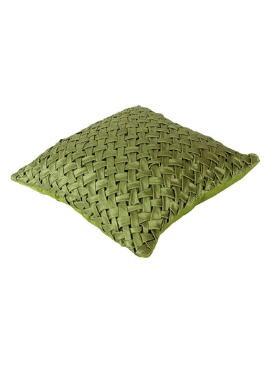 ROMEE Green Geometric Printed Cushion Covers Set of 2