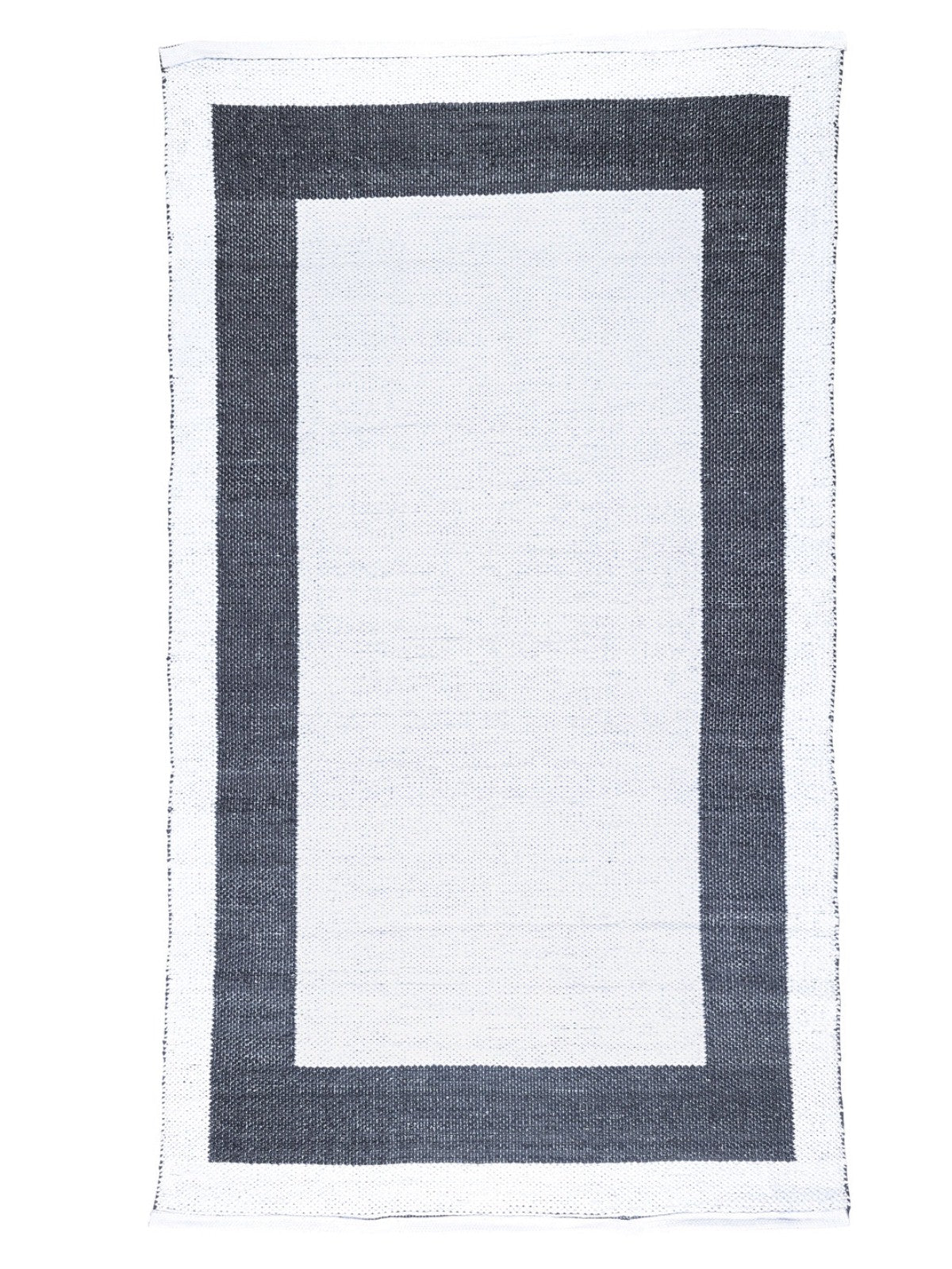 Black & White Geometric Anti-Skid Carpet/Rug